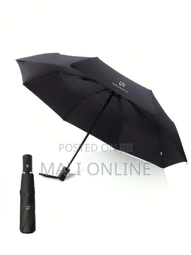 8-rib Windproof Travel Umbrella Automatic Open & Close - main view
