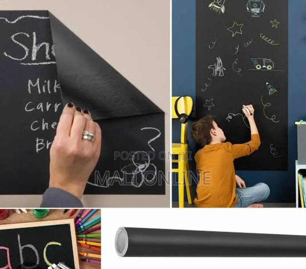 Waterproof Self-adhesive Chalkboard Wall Sticker Peel &Stick