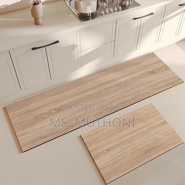 Neutral Aesthetic 2 Piece Kitchen Mats
