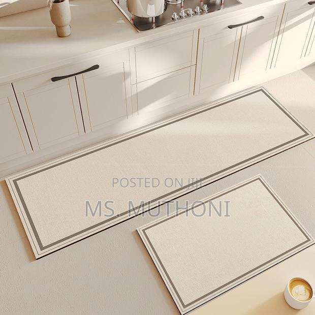 Neutral Aesthetic 2 Piece Kitchen Mats - thumbnail 3