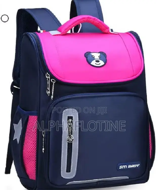 Girls Favourite Pink Sm Water Resistant Backpack School Bag