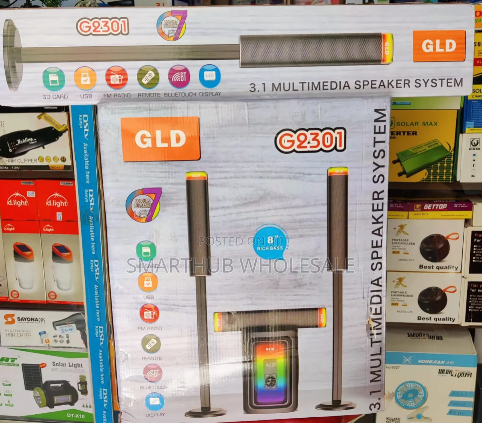GLD Woofer 3.1 Tall Boy G2301
