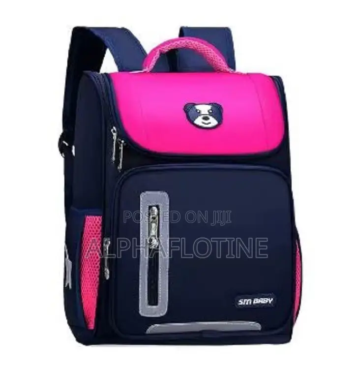 Girls Favourite Pink Sm Water Resistant Backpack School Bag