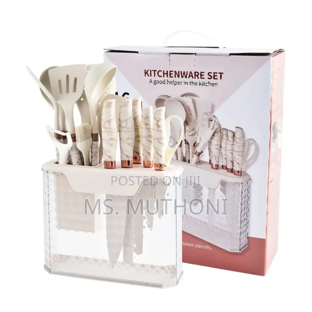 Aesthetic 16pcs/Stainless Steel Kitchen Knife Set
