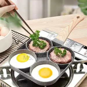 3 and 4 Hole/Slot Breakfast Pan (Induction,Gas , Electric)