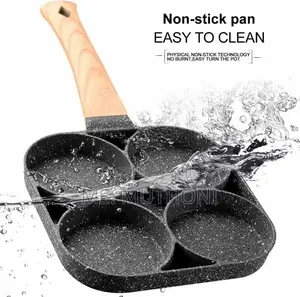 3 and 4 Hole/Slot Breakfast Pan (Induction,Gas , Electric)
