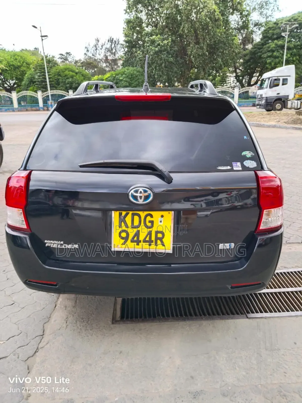 Toyota Corolla Fielder 2015 Black