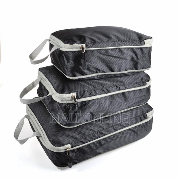 8pcs Travel Packing Cubes Set Waterproof Luggage Organizers - thumbnail 3
