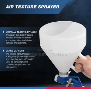 Air Spray Gun 5 Litre Hopper Drywall Ceiling Car Paint Sprayer