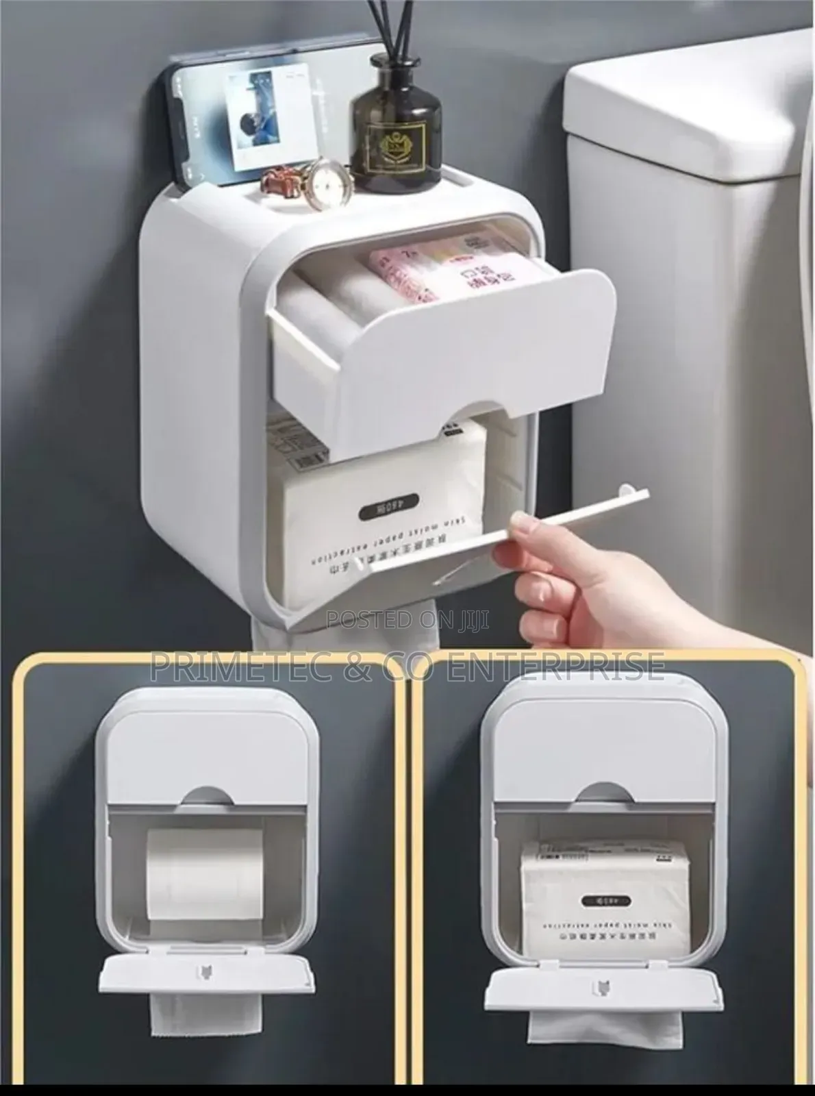 Multifunctional Tissue Box