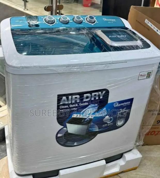 Ramtons Semi Automatic 10kg/8.5kg Twin Tub Washer(Rw/116) - main view