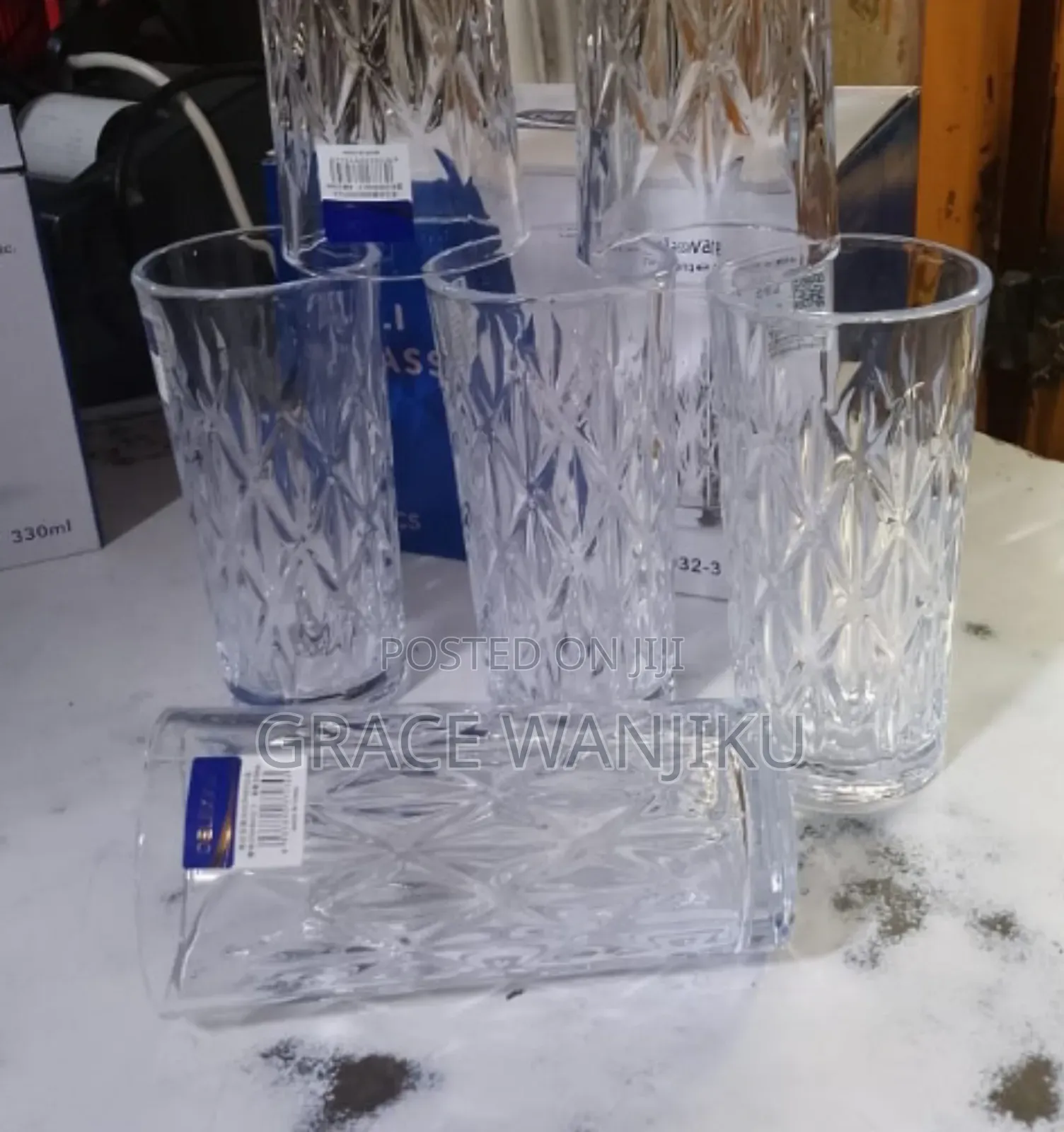 6 PCS Deliware Glasses 330ml
