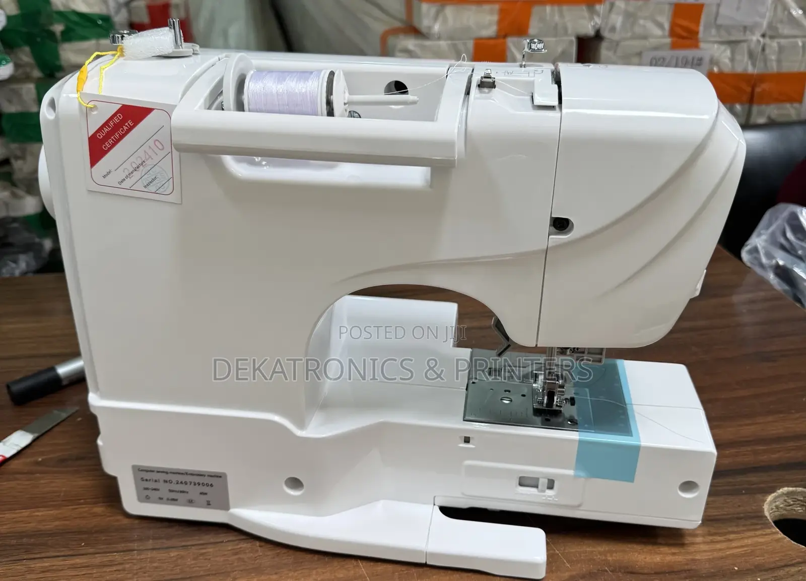High End Desktop Embroidery Sewing Machine