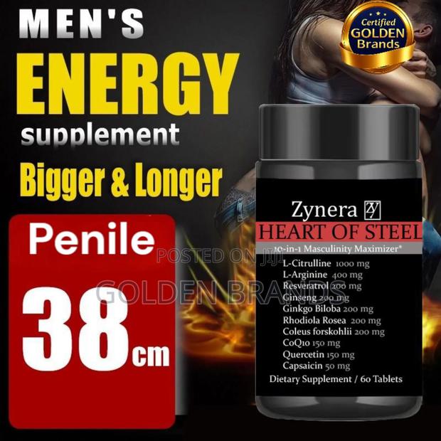 Male Strength, Endurance, Ginseng , L-Arginine, L-Citrulline