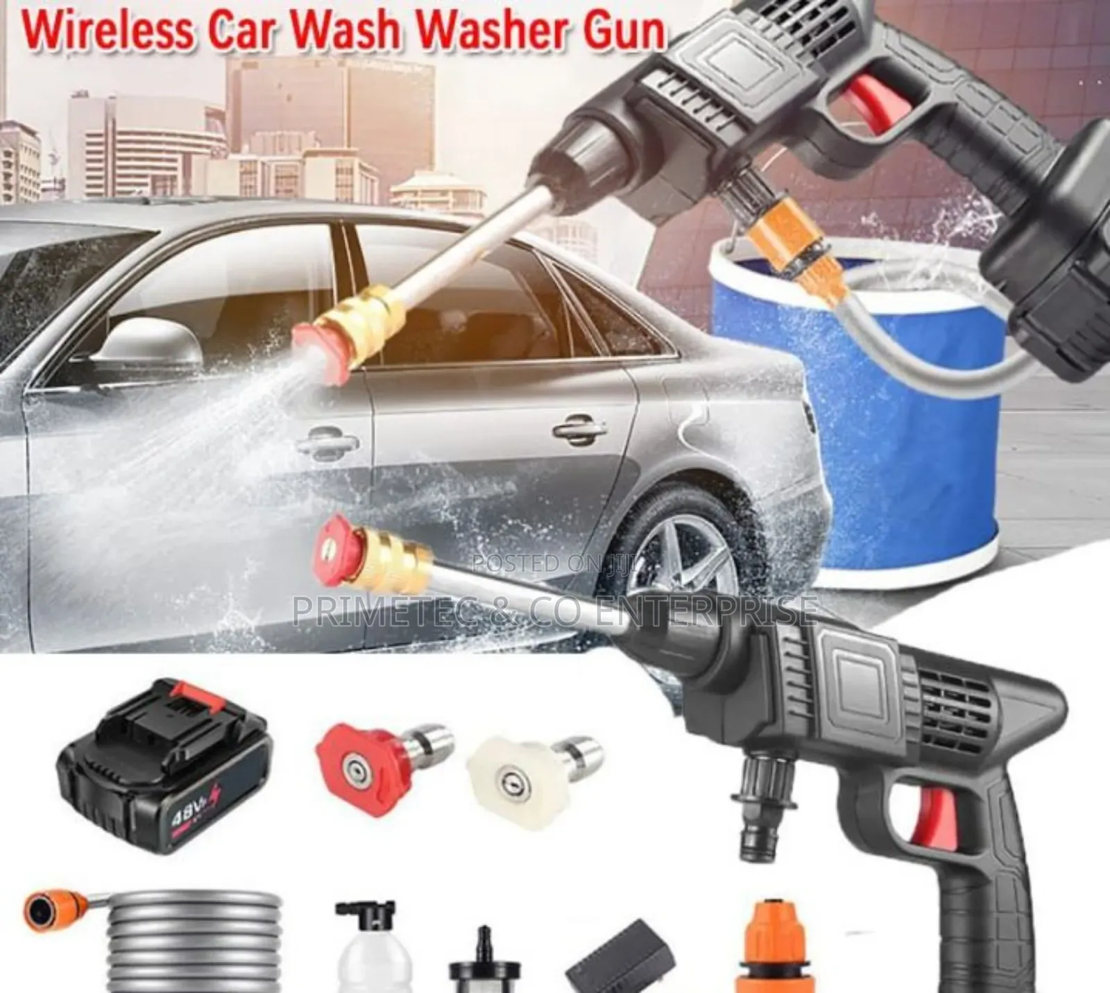 Wireless Car Wash Spray Gun Machine