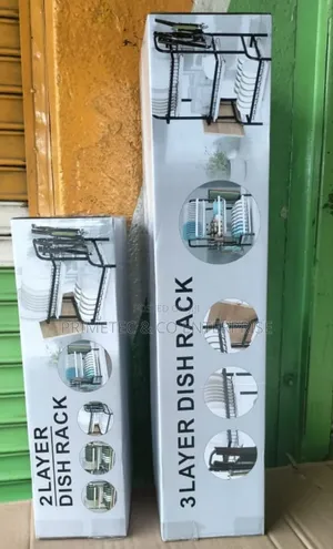 Original Metallic Dishrack 2 and 3 Layers