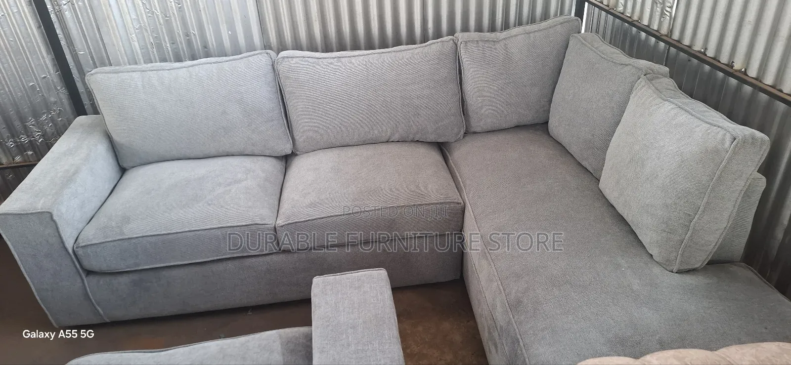 Coner Seat Sofa Grey