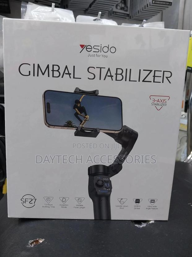 Yesido Sf27 3 Axis Handheld Shooting Stabilizer(Black) - thumbnail 2