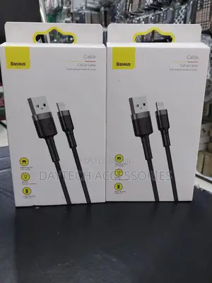 Baseus Cafule Usb-a / Lightning 2.4a Cable 1m - Blue-Gold