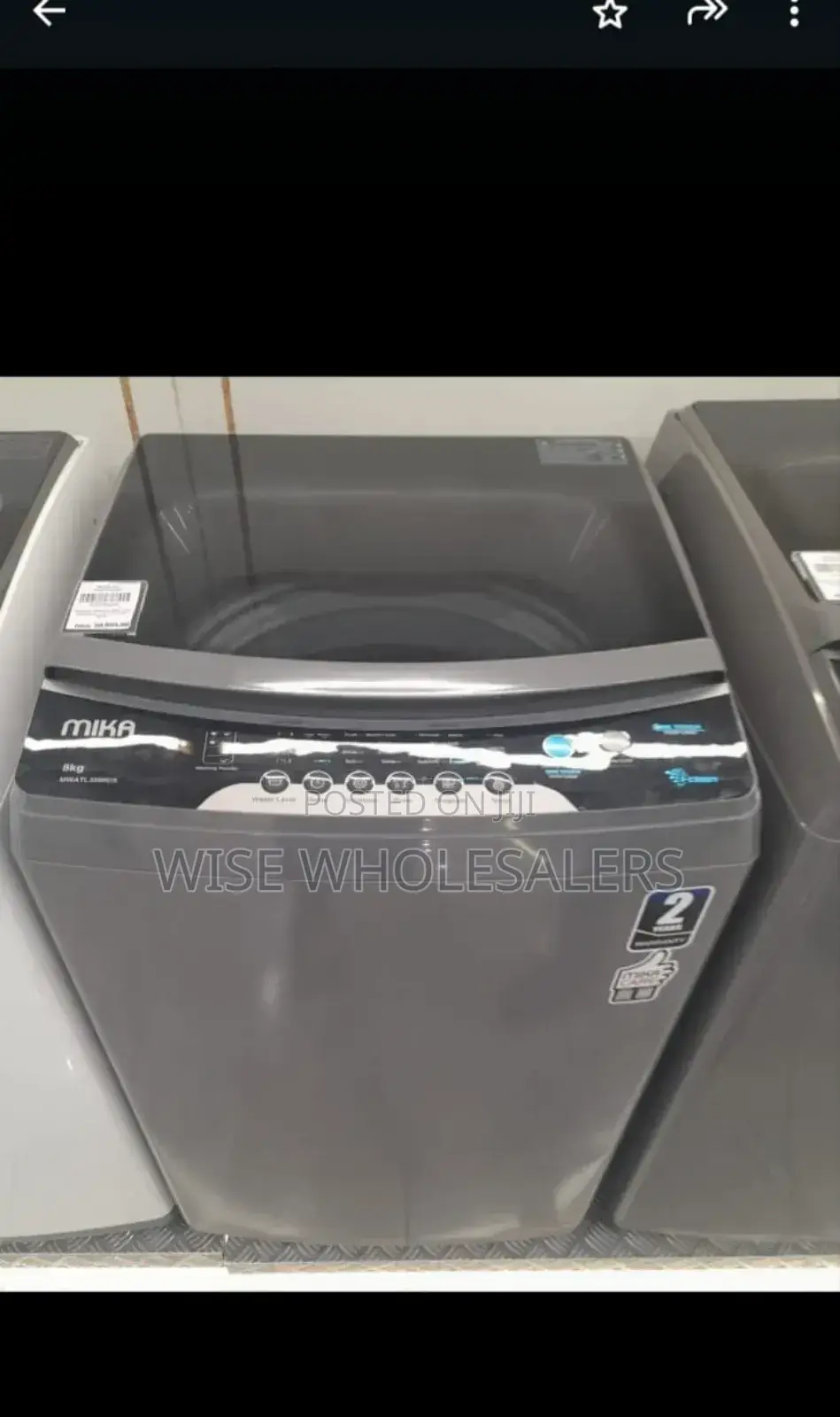 Mwatl3508ds	Washing Machine, 10kg, Fully Automatic, Top Load