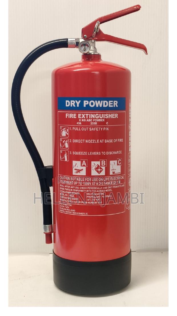6kg Abc Dry Powder Fire Extinguisher +Vat