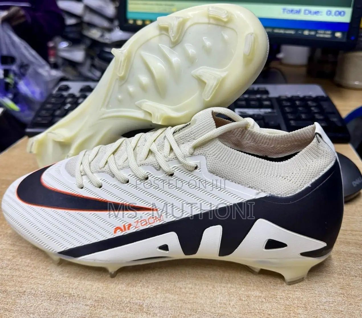 Quality Adult Air Zoom Soccer Boots 40-45