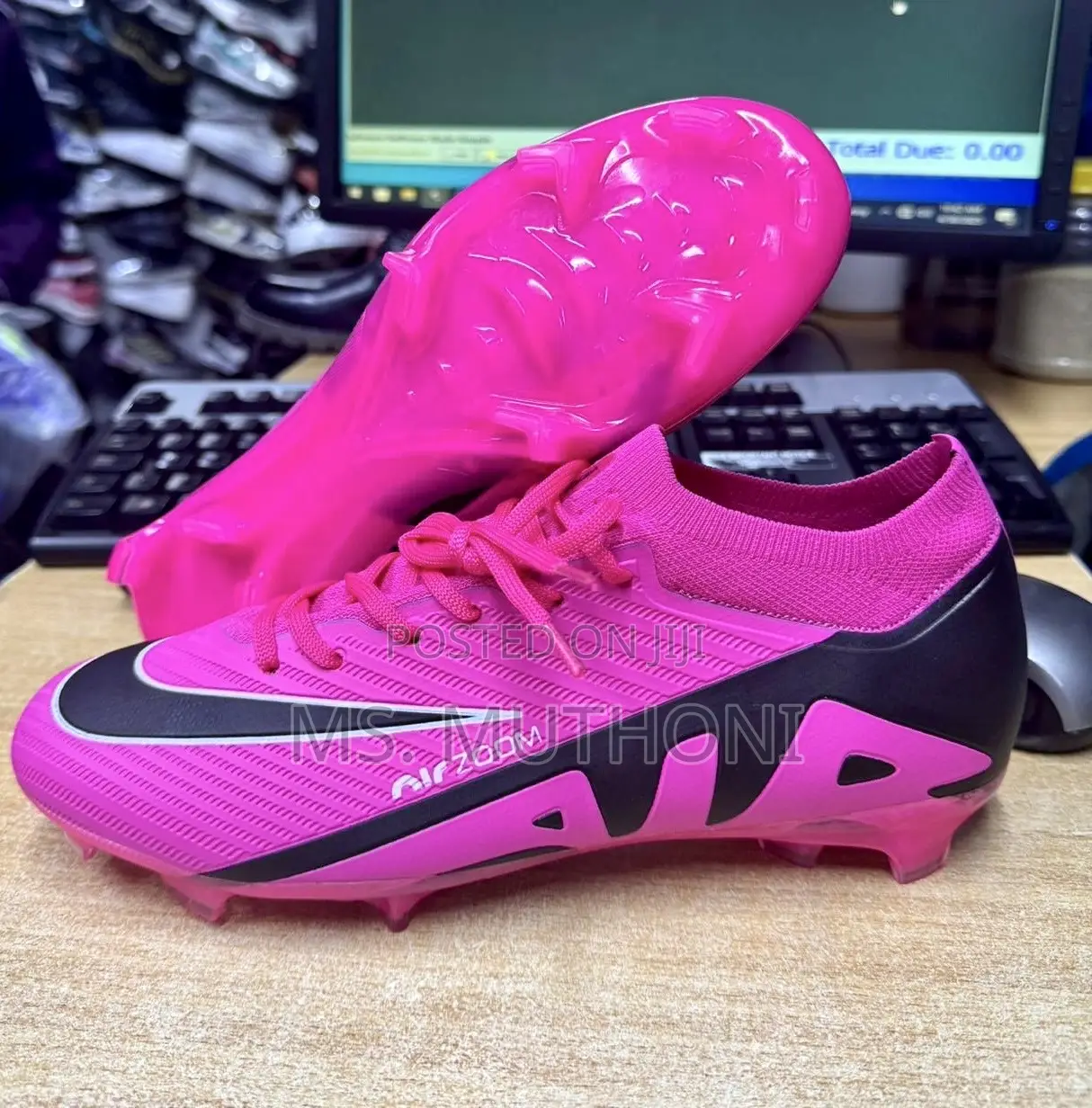 Quality Adult Air Zoom Soccer Boots 40-45