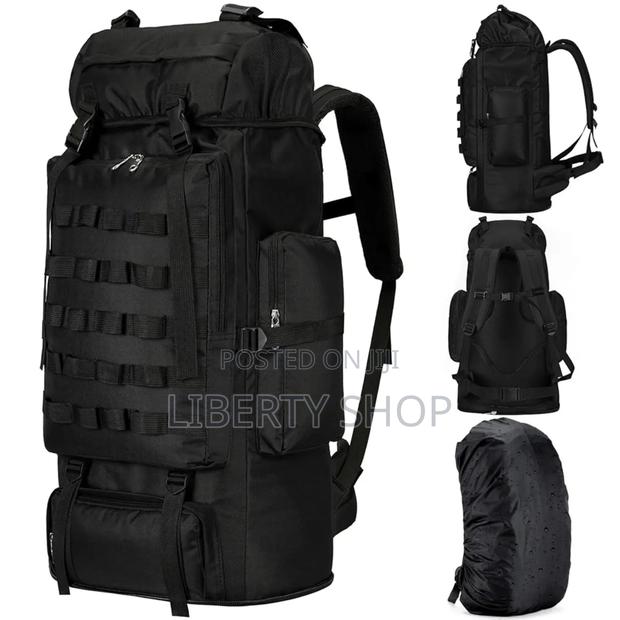 100l Waterproof Hiking Backpack Bag/ Outdoors Bag - thumbnail 2