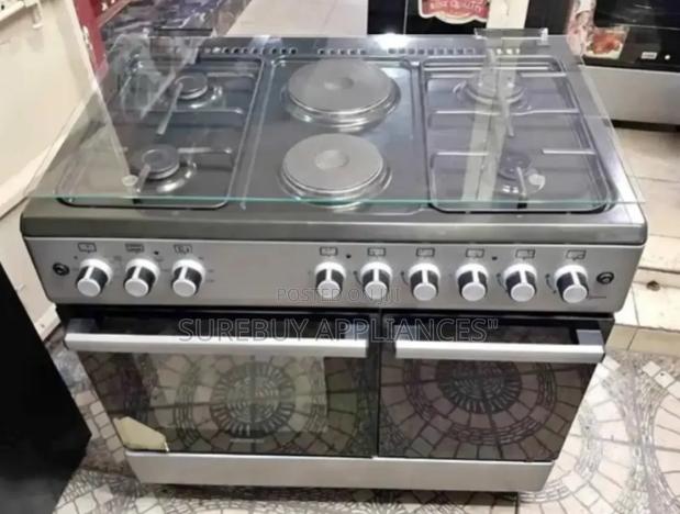 Ramtons 4g+2e 60x90 Silver Cooker- Rf/496 - main view