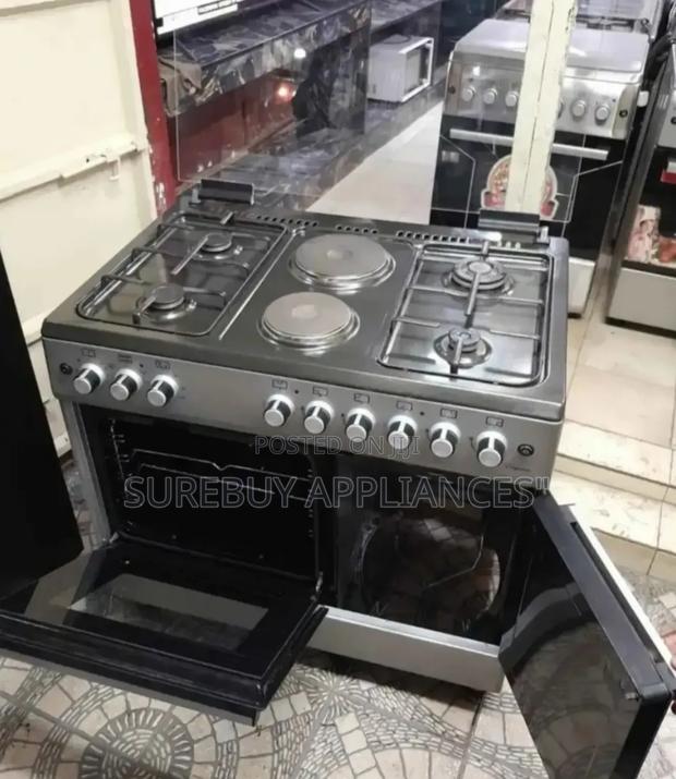 Ramtons 4g+2e 60x90 Silver Cooker - main view