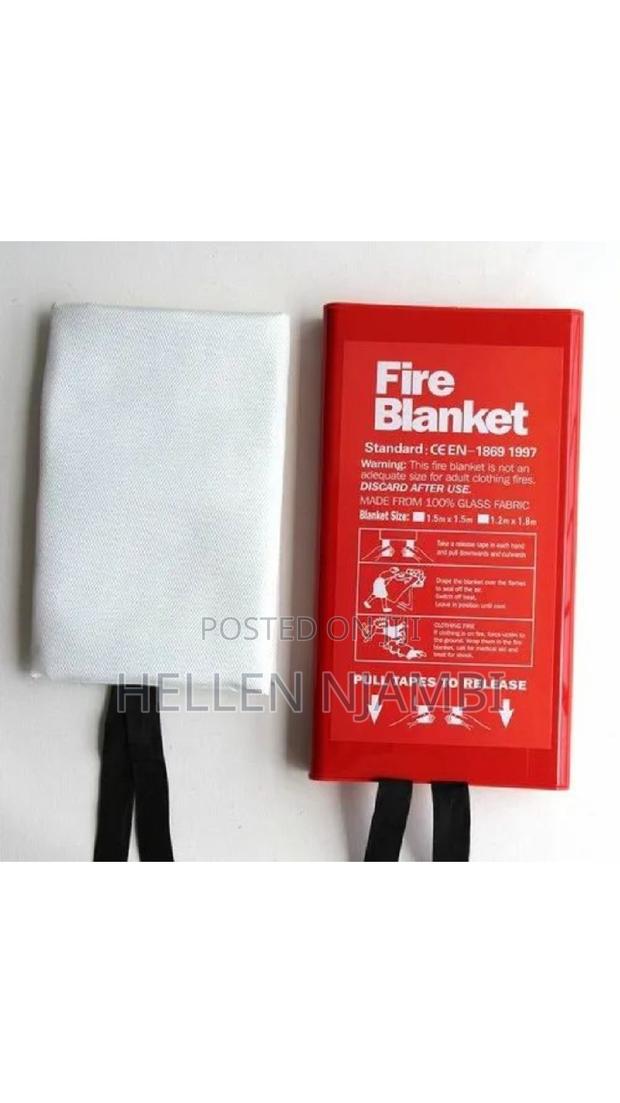 Fire Blanket 1.2m ×1.2m + Vat - main view