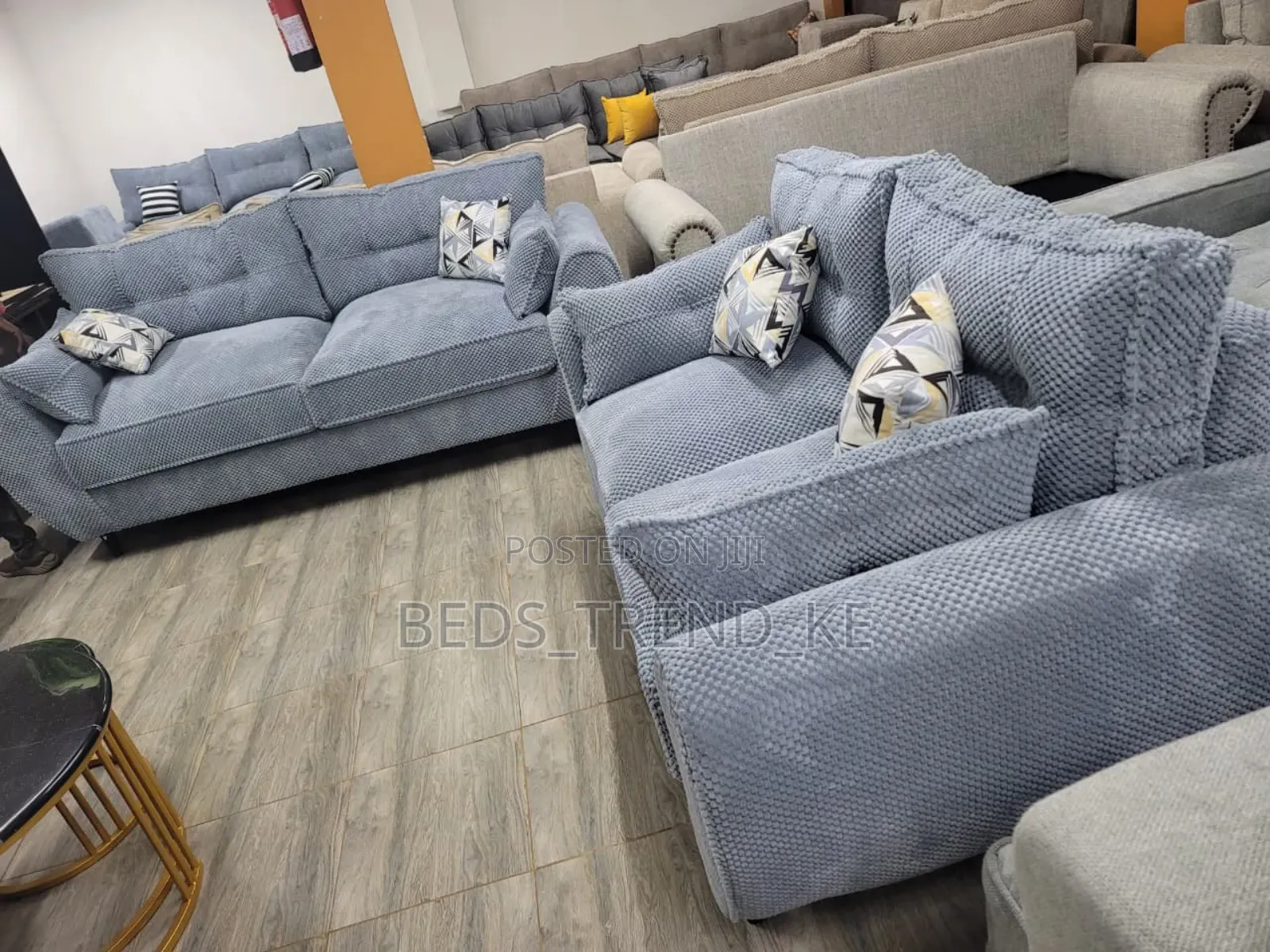 5 Seater Butterfly Design Sofas