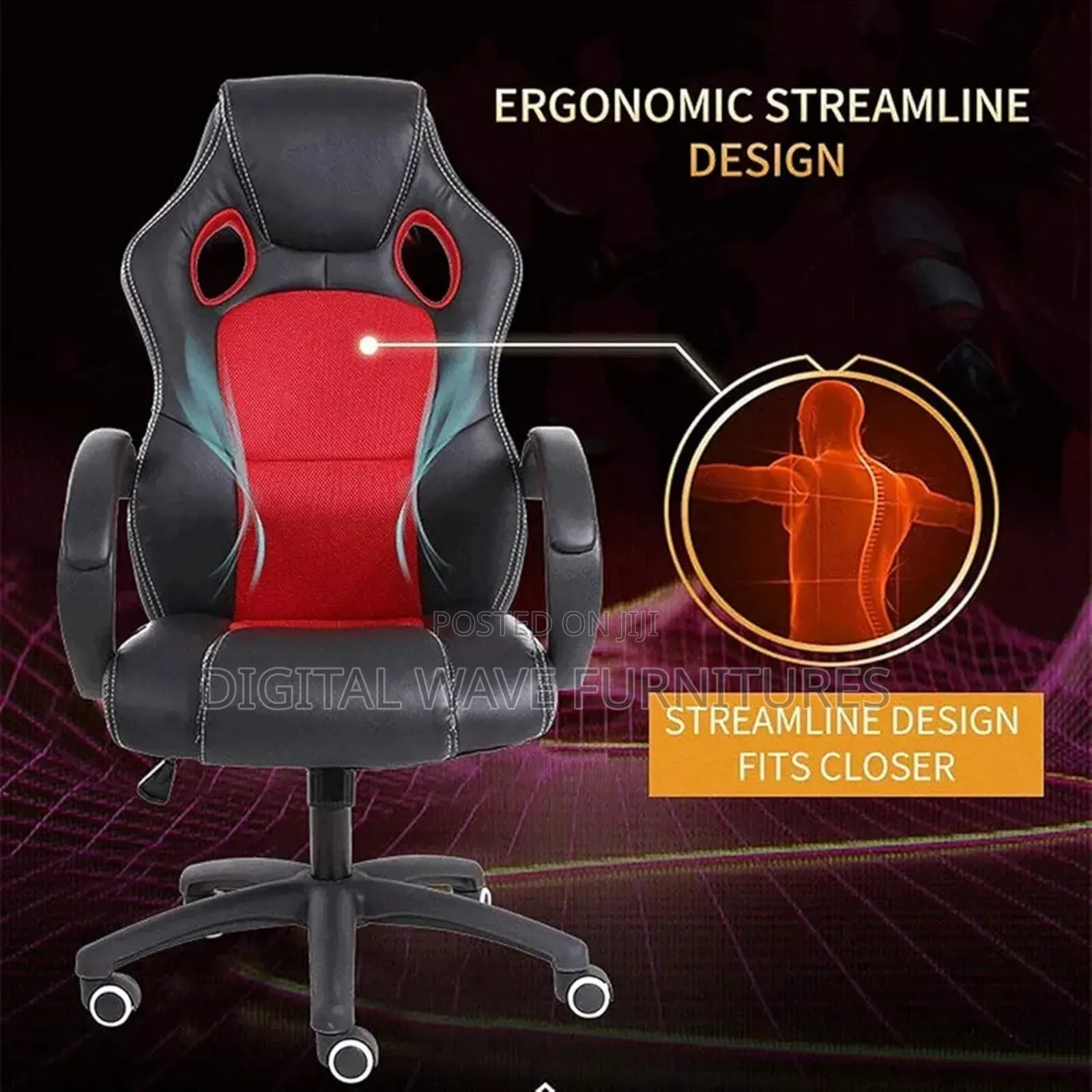 Adjustable Comfy Office Chair/Gaming Chair Gfe2