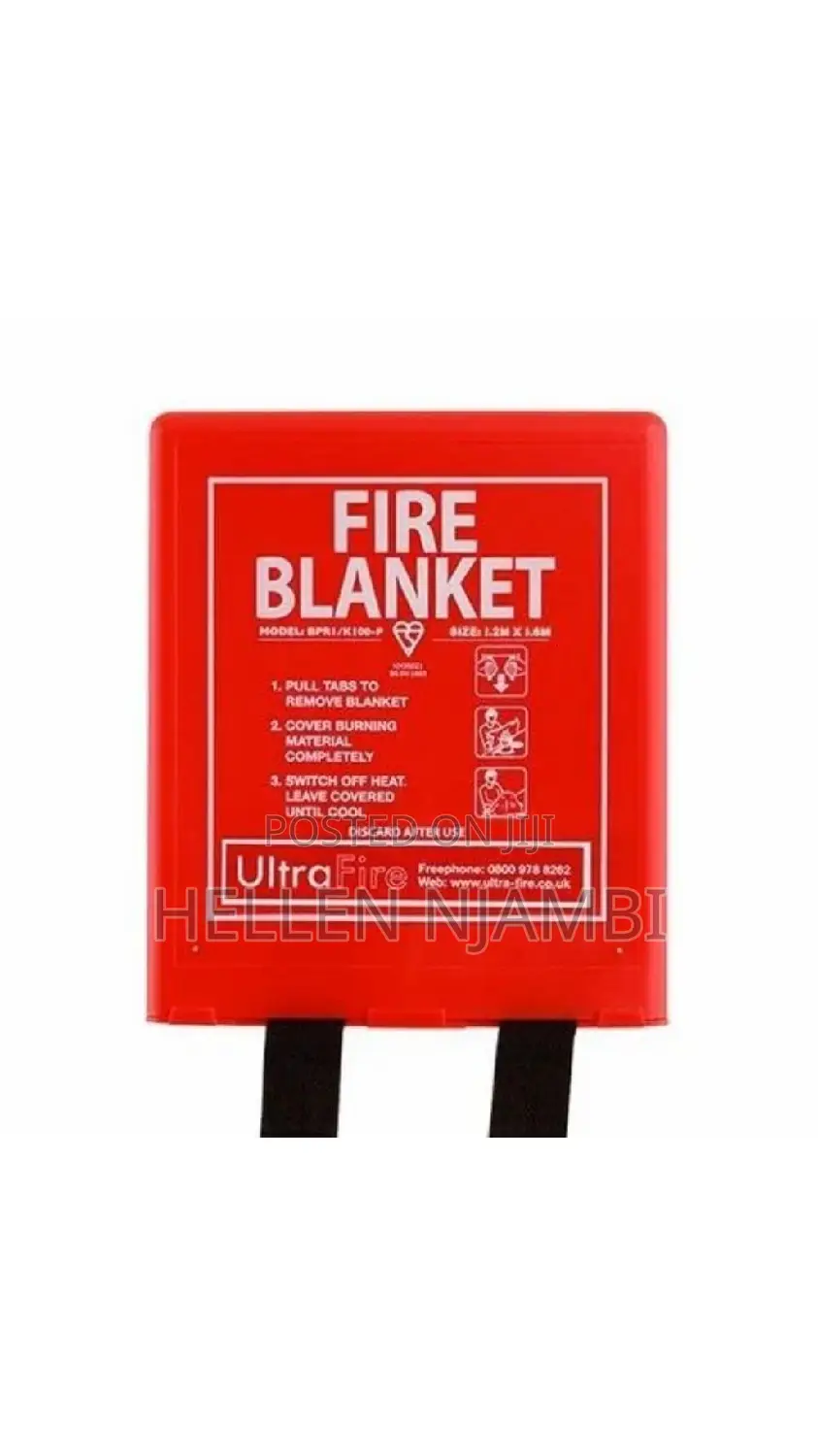 1.8m ×1.8m Fire Blanket +Vat