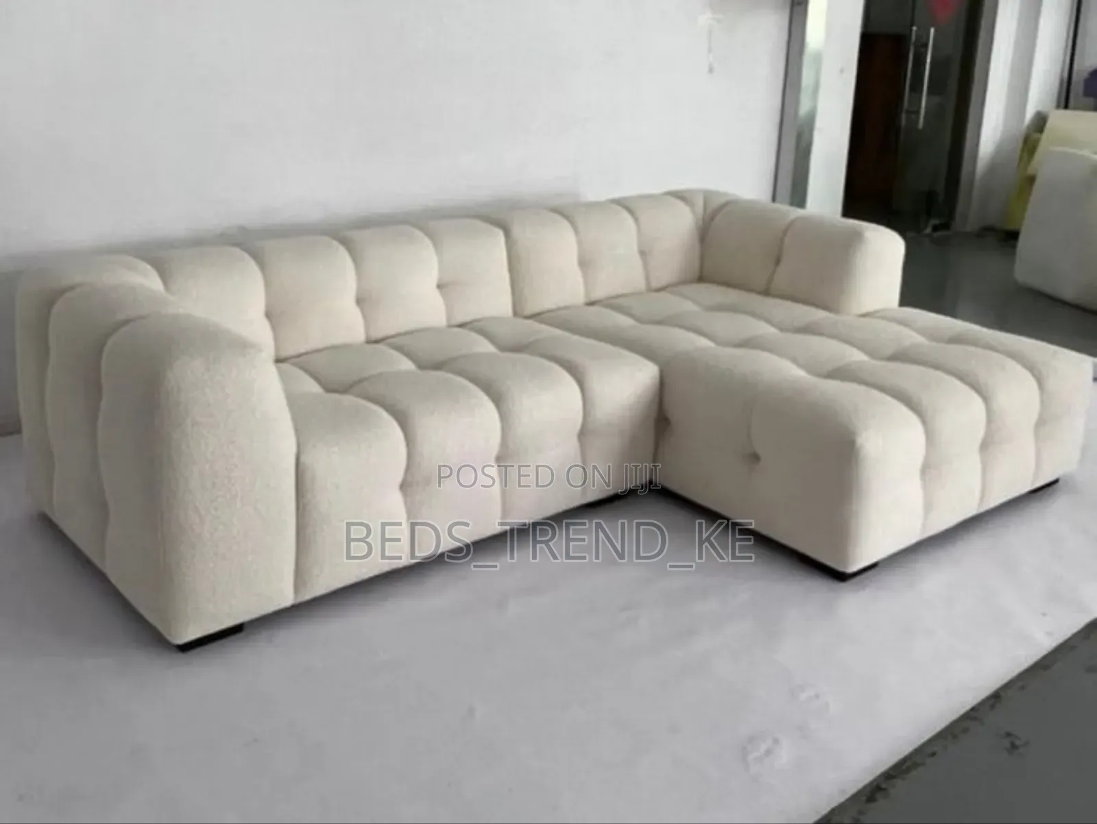 6 Seater Bubble L Seat Sofa