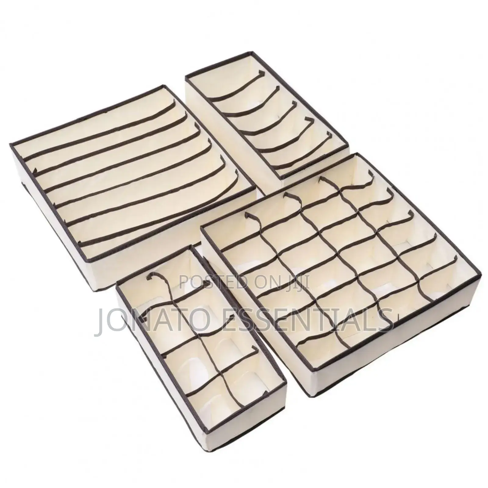 4 in 1 Undergarments Organizer, Bras, Socks, Ties Organizer