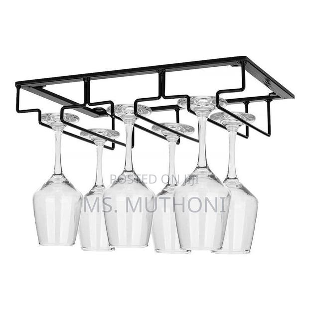 Mountable Creative Wine Glass Rack - thumbnail 2