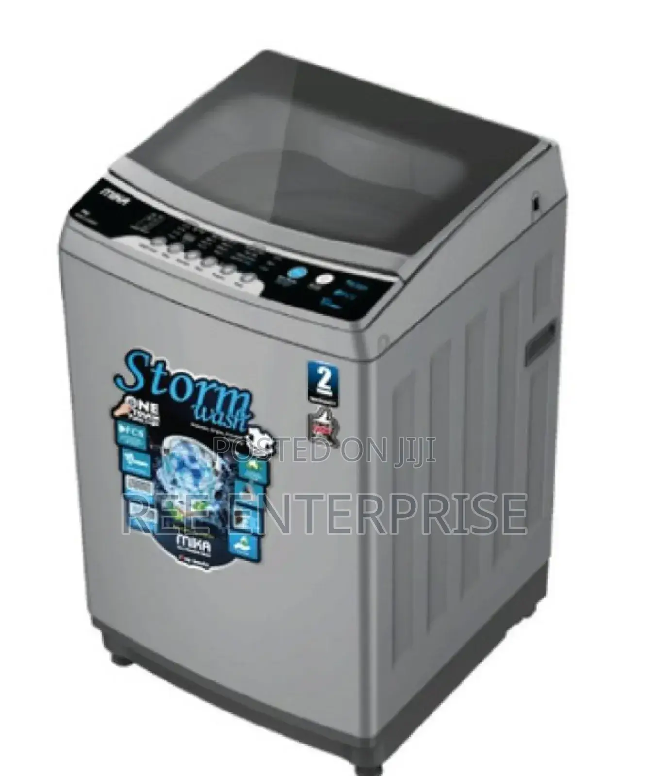 Top Load Mika Washing Machine, 10kg, Fully Automatic,