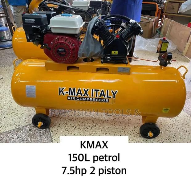 K-Max 150lpetrol Driven Air Compressor 7.5hp Engine 2 Piston - main view
