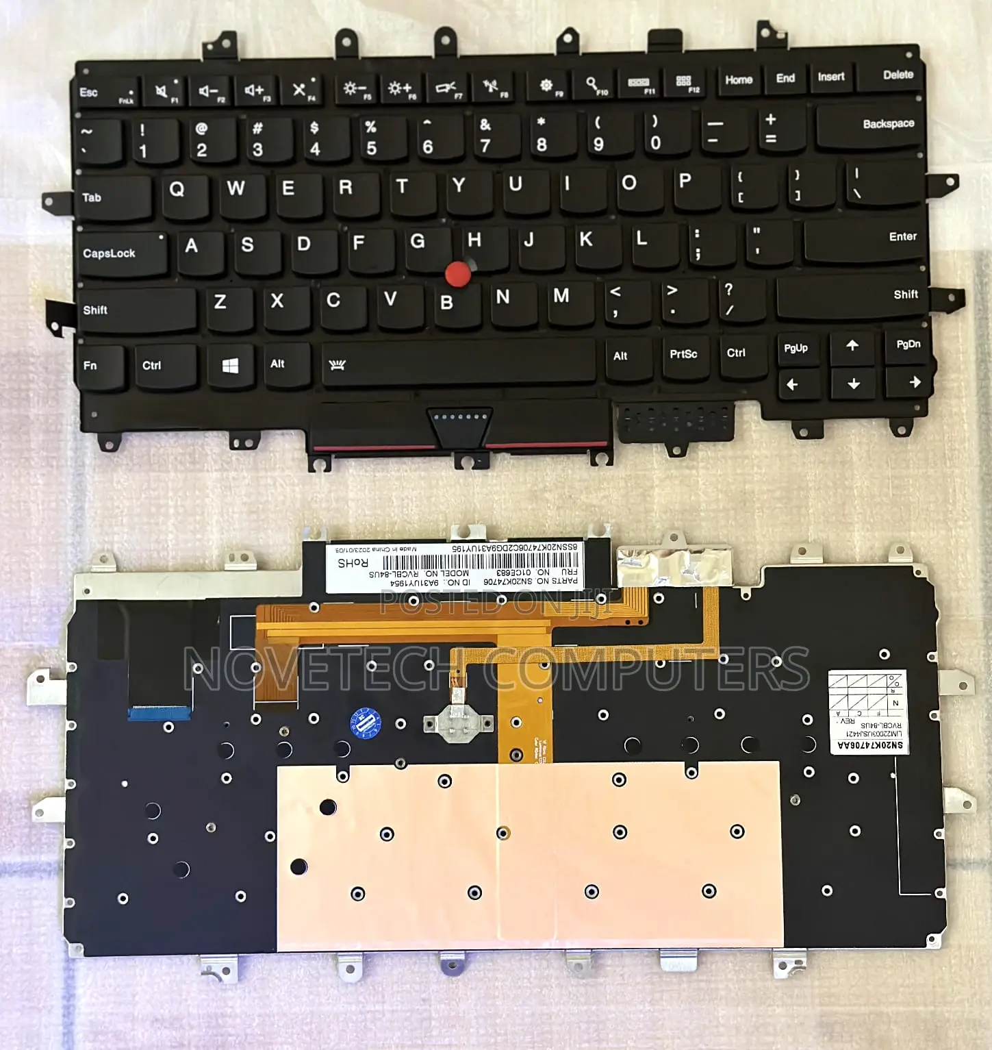 Lenovo Thinkpad X1 Carbon 4th Gen Laptop Keyboard