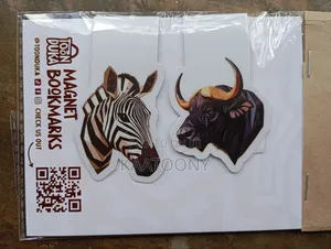 African Animals Magnetic Bookmarks