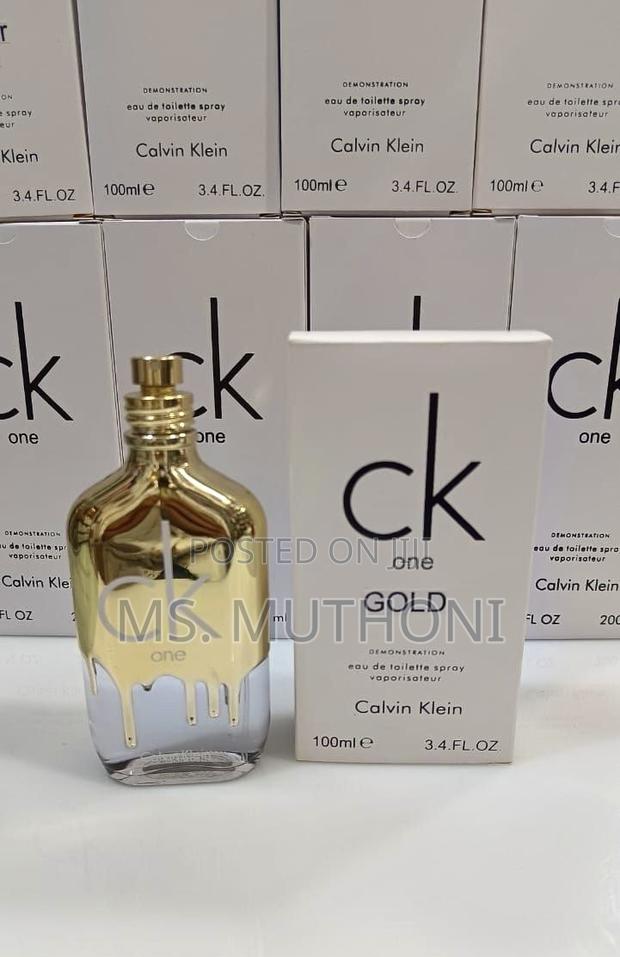 Ck One Gold by Calvin Klein for Women and Men