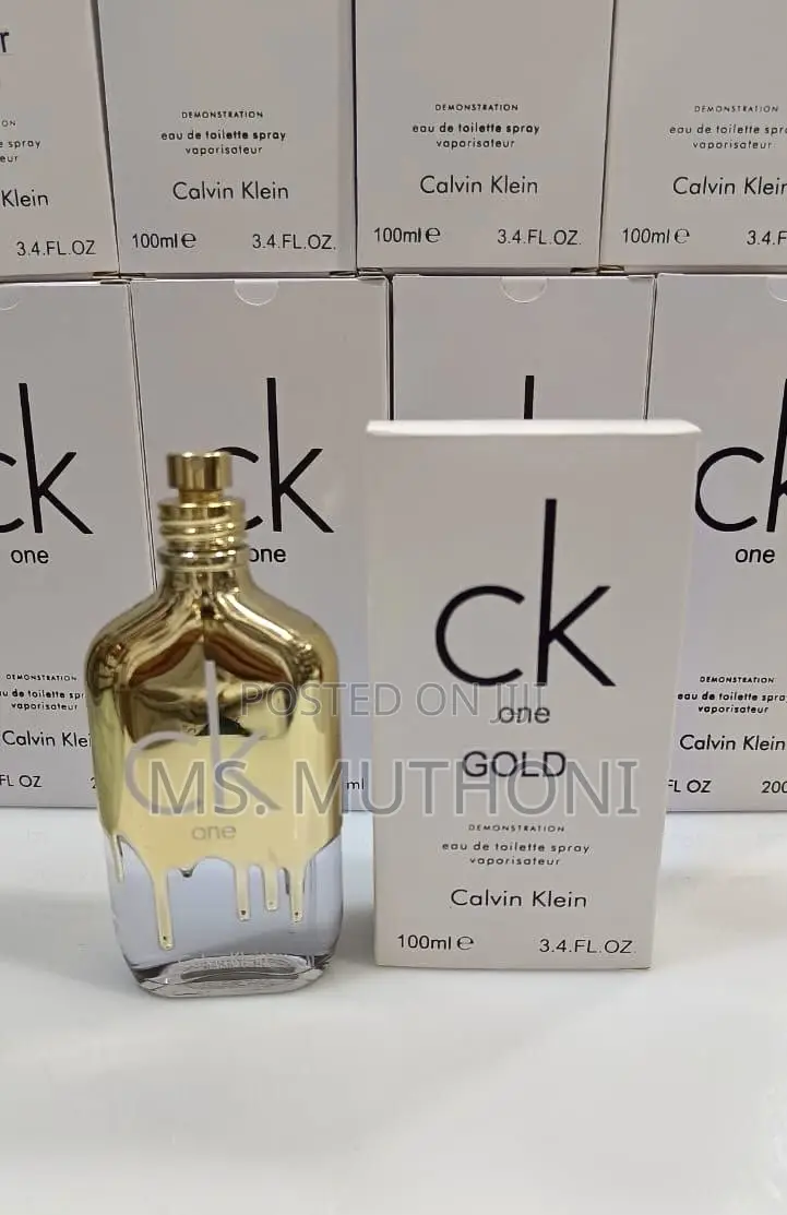 Ck One Gold by Calvin Klein for Women and Men