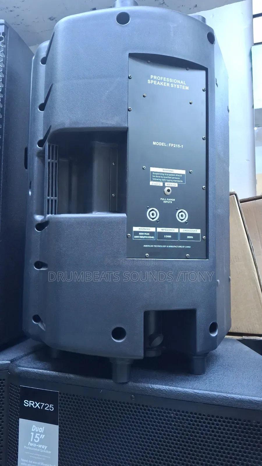 Ssoundking Box Speaker 15 Inches