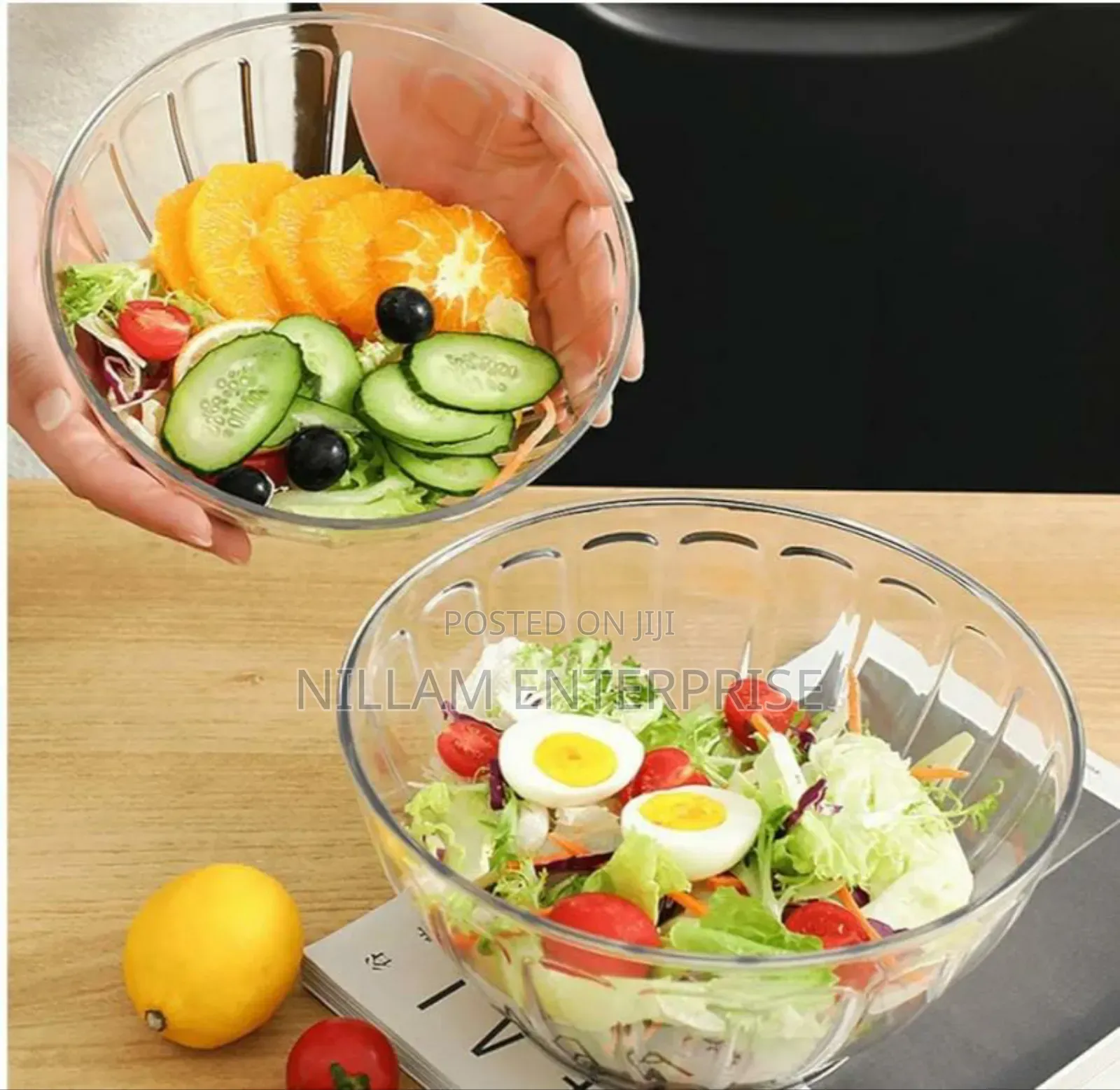 4 In1 Stackable Salad Bowls