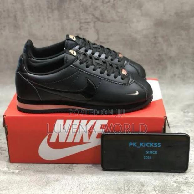 Nike Cortez Black Rose Gold - thumbnail 3