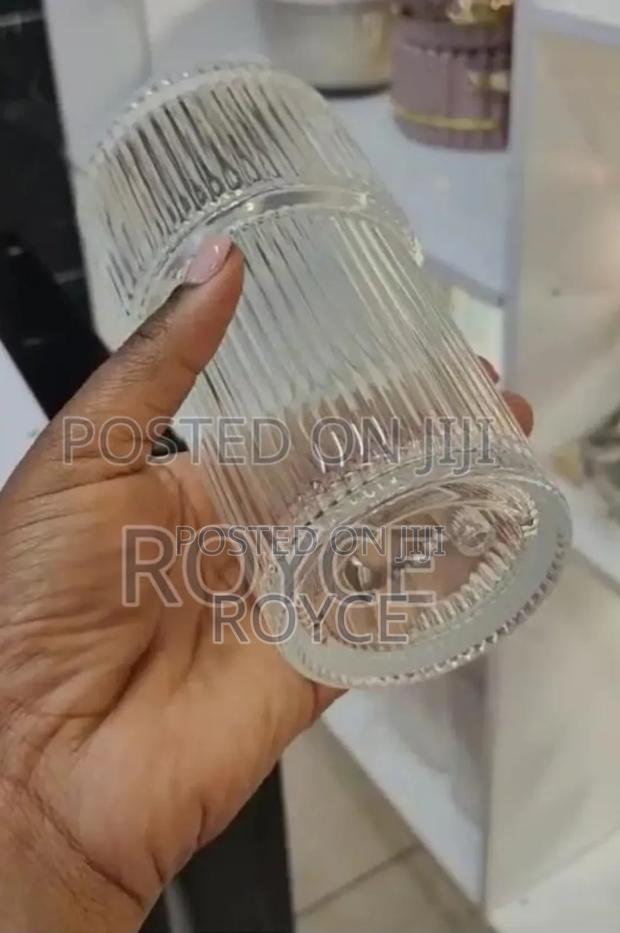 650ml Ribbed Glass Tumbler - thumbnail 3