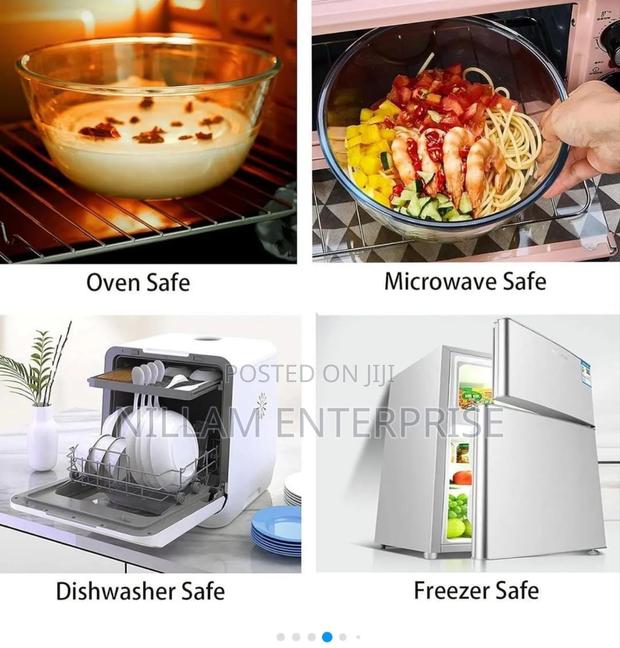 High Borosilicate Glass Bowls 2700ml - thumbnail 5