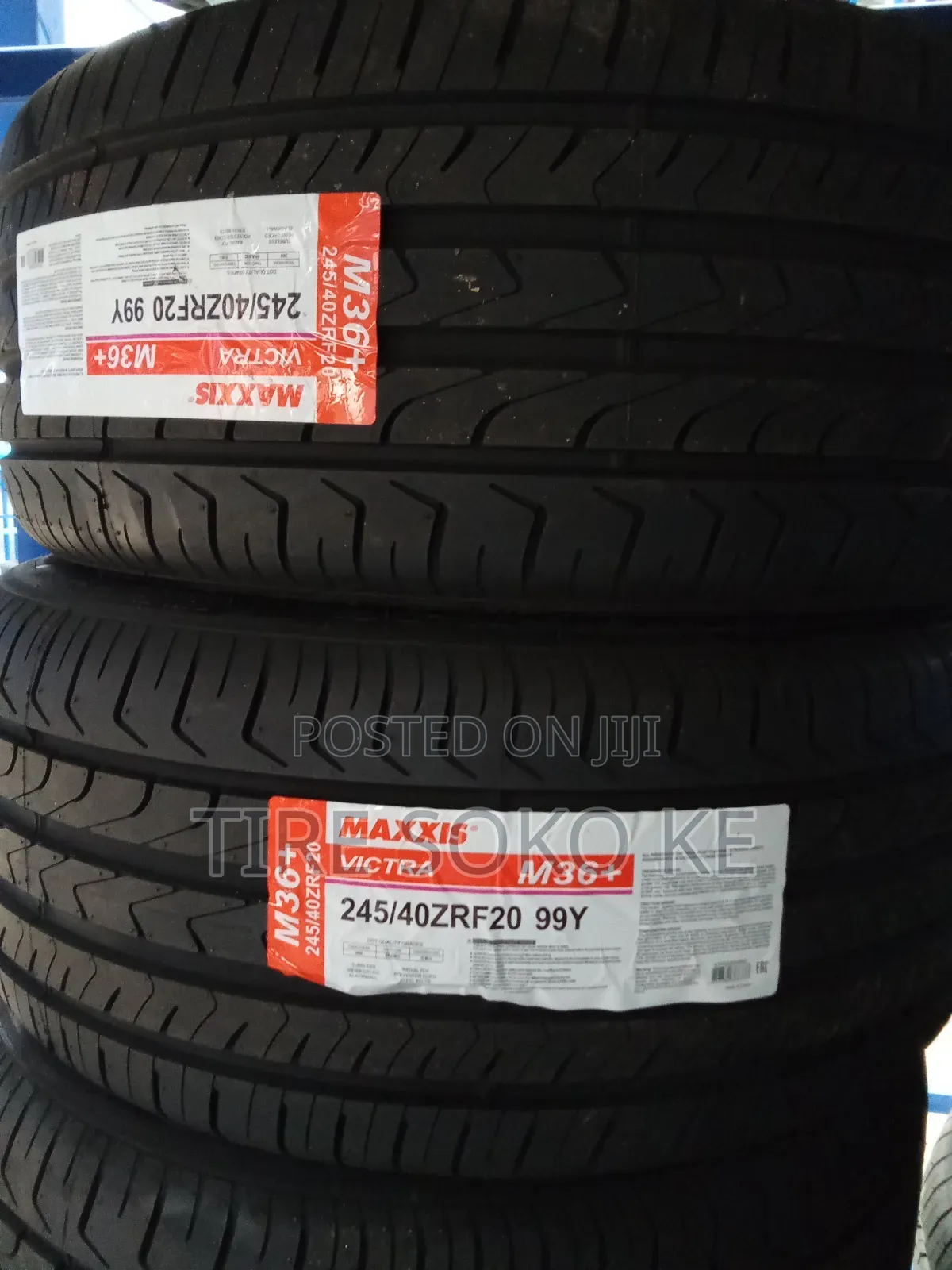 245/40r20 Maxxis M36+ Runflat
