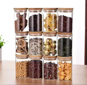 Glass Spice Jars With Airtight Bamboo Lid
460ml
5pc Set